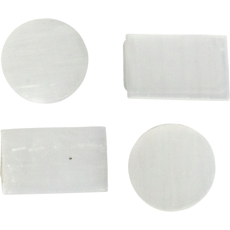 Selenite EMF Protection Shields - Cell Phone & Tablets - Stone Sticker Set for Cell Phone