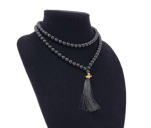 Black Obsidian Gemstone Necklace