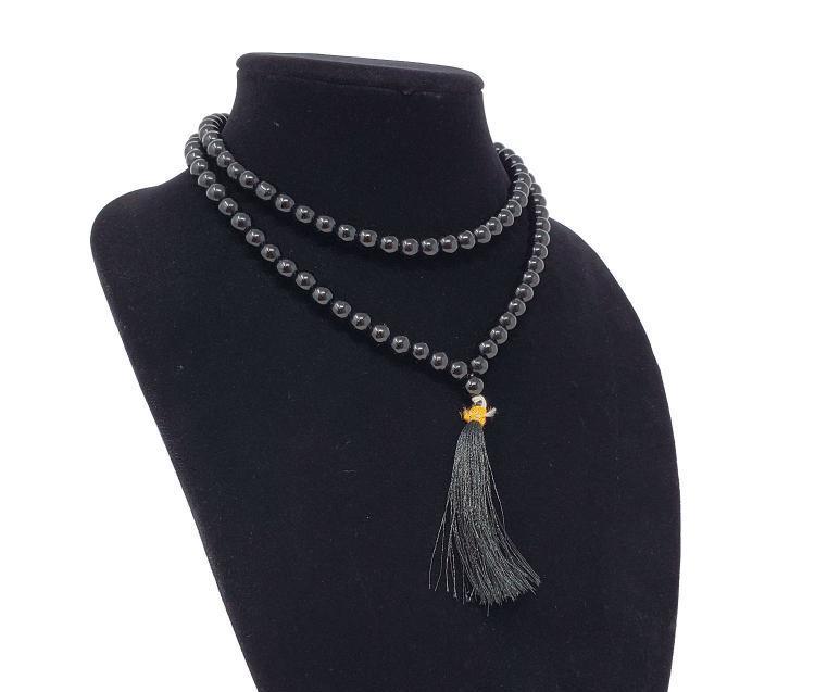 Black Obsidian Gemstone Necklace