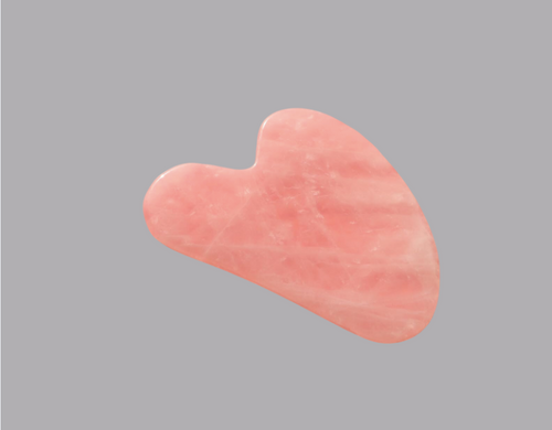 Lux Rose Quartz Jade Roller & Gua Sha Set