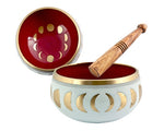 Moon Phase Tibetan Meditation Singing Bowl - 4"