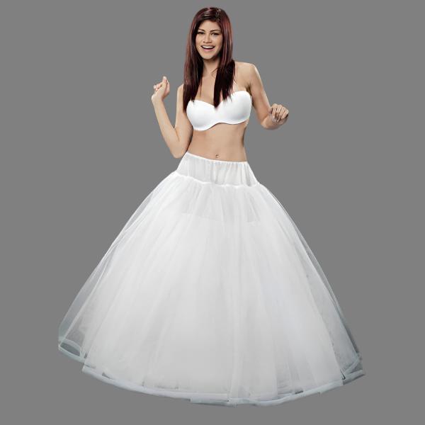  tulle netting ruffle drawstring petticoat