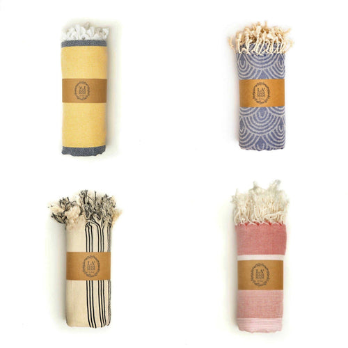 A Mystery Box of 3 Peshtemals, Save BIG with Random three pieces - ModernMonaStudio