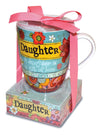 Relationship Mug & Notepad Giftset: Daughter - ModernMonaStudio