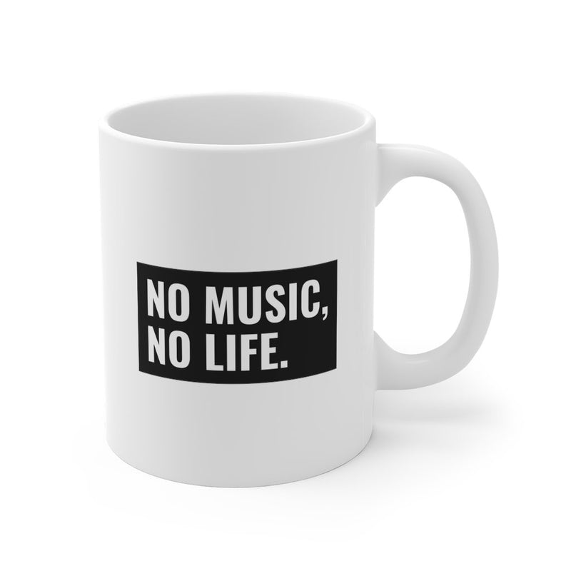 No Music, No Life Mug - ModernMonaStudio