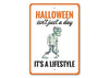 Halloween Lifestyle Sign - ModernMonaStudio