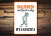 Halloween Lifestyle Sign - ModernMonaStudio