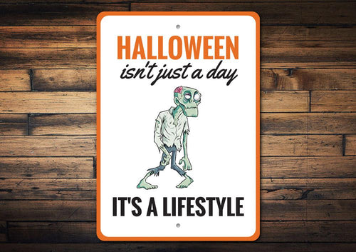 Halloween Lifestyle Sign - ModernMonaStudio