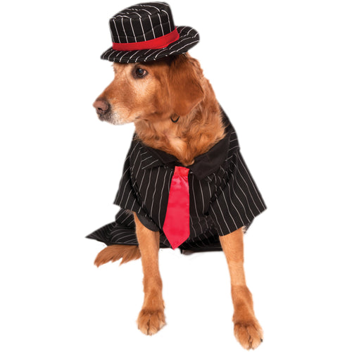 Big Dog Mob Gangster Pet Costume - ModernMonaStudio