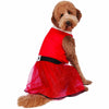 Santa Sweetie Dress Pet Christmas Costume - ModernMonaStudio