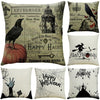 6 Pcs/Set Halloween Pillow Cases Happy Halloween - ModernMonaStudio