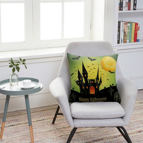 6 Pcs/Set Halloween Pillow Cases Happy Halloween - ModernMonaStudio