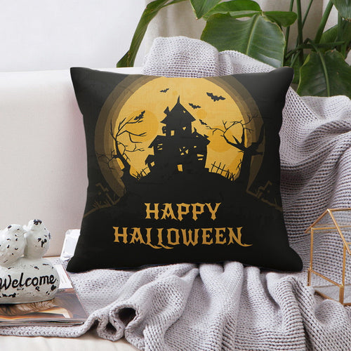 6 Pcs/Set Halloween Pillow Cases Happy Halloween - ModernMonaStudio
