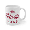 Hustle Hard Mug with Crown Gift - ModernMonaStudio