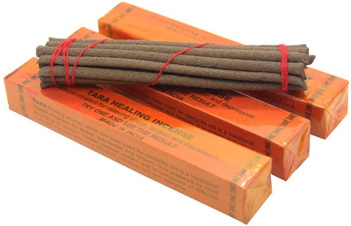 Tara Healing Tibetan Incense 20 Sticks - 5.5"L - Medicinal Herbs and Purification - ModernMonaStudio