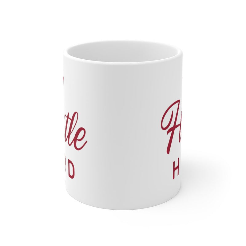 Hustle Hard Mug with Crown Gift - ModernMonaStudio