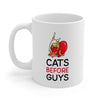 Cats Before Guys Mug - ModernMonaStudio