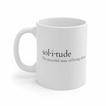 sol·i·tude Mug - ModernMonaStudio