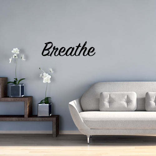 Breathe - Metal Wall Art/Decor - ModernMonaStudio