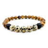 Kingston - Dalmatian Jasper & Light Sandalwood - ModernMonaStudio