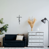 Faith Cross - Metal Wall Sign - ModernMonaStudio