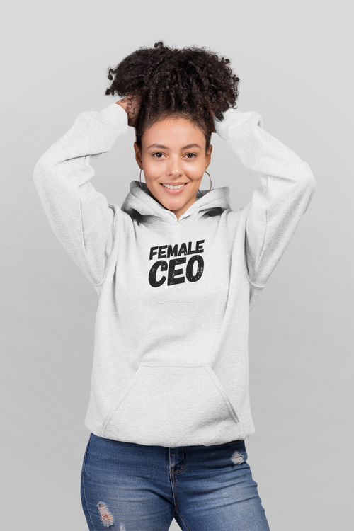 Female CEO Women Hoodie - ModernMonaStudio