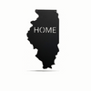 Home State - Wall Art Sign - ModernMonaStudio