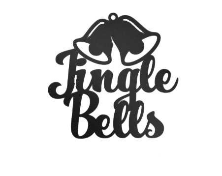 Jingle Bells - Metal Wall Art - ModernMonaStudio