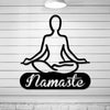 Namaste - Metal Wall Art/Decor - ModernMonaStudio