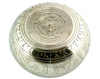 Lord Buddha Silver White Tibetan Meditation Singing Bowl - 6"D - ModernMonaStudio