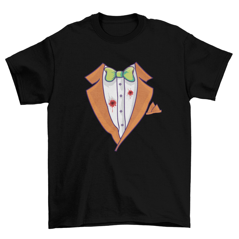 Halloween Tuxedo Costume T-shirt Design - ModernMonaStudio