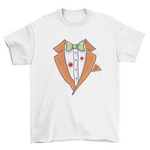 Halloween Tuxedo Costume T-shirt Design - ModernMonaStudio