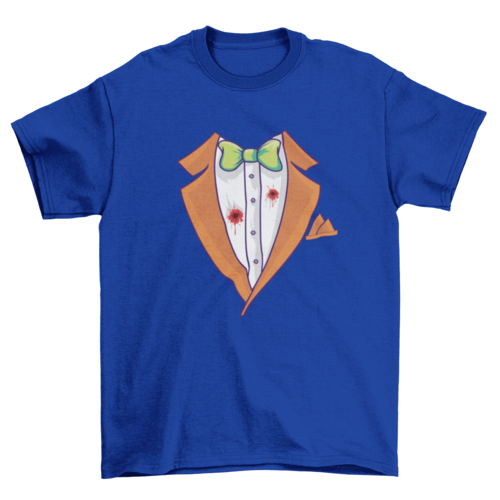 Halloween Tuxedo Costume T-shirt Design - ModernMonaStudio