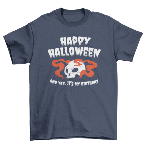 Halloween birthday t-shirt - ModernMonaStudio