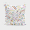 Ab Linear Rainbow Zoom  Cushion/Pillow - ModernMonaStudio