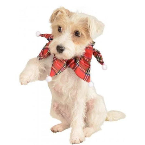 Christmas Plaid Dog & Cat Collar - ModernMonaStudio