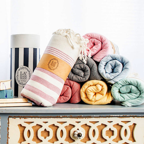 A Mystery Box of 3 Peshtemals, Save BIG with Random three pieces - ModernMonaStudio