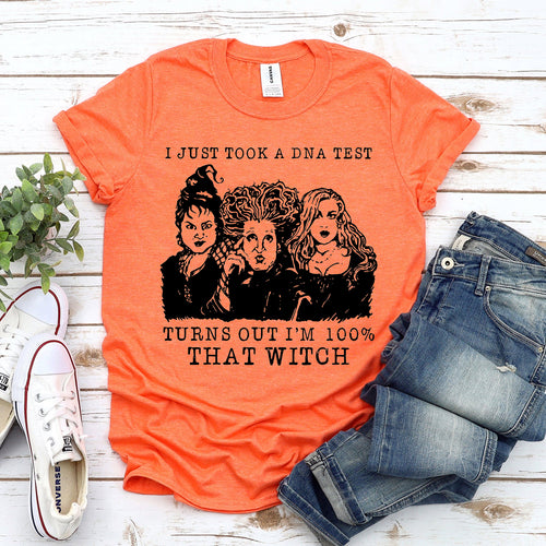I'm 100 Percent That Witch Halloween T-shirt - ModernMonaStudio