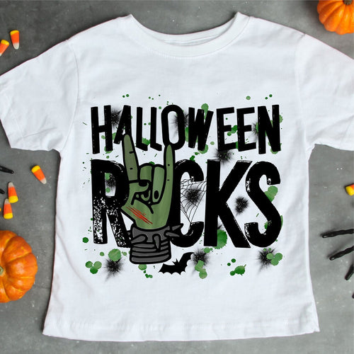 Halloween Rocks Halloween T-shirt - ModernMonaStudio