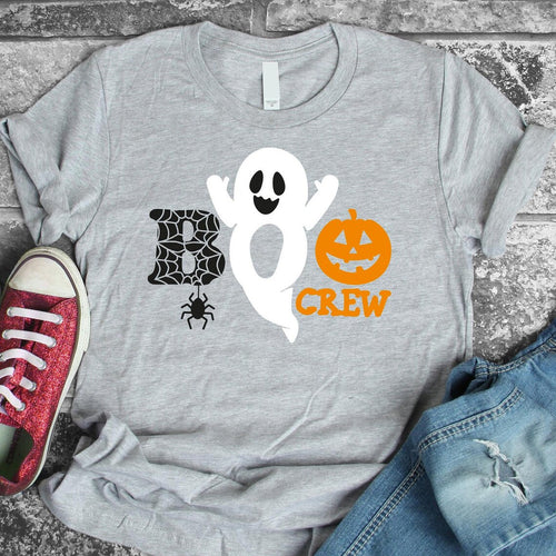 Boo Crew Halloween T-shirt - ModernMonaStudio