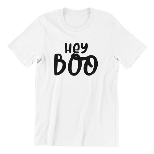 Hey Boo Halloween Shirt - ModernMonaStudio