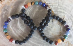 Aromatherapy Chakra Diffuser Bracelet with Genuine Gemstones! - ModernMonaStudio