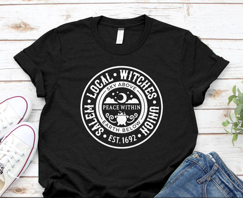 Local Witches Halloween T-shirt - ModernMonaStudio