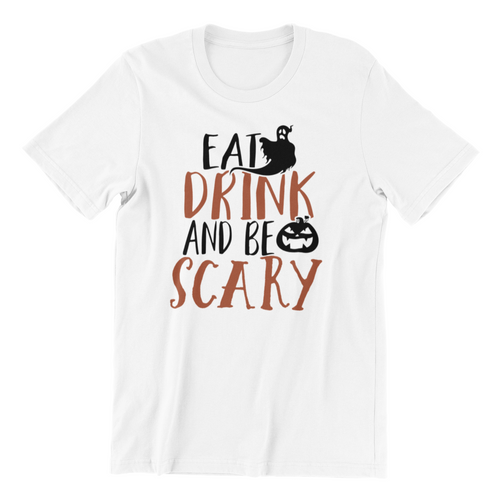 Eat Drink & Be Scary Shirt - ModernMonaStudio