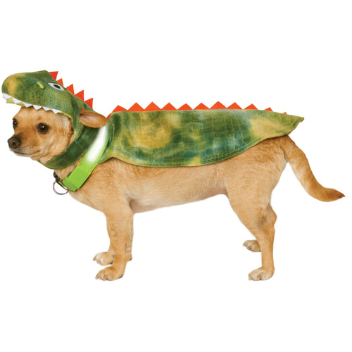Dinosaur Pet Cape with Headpiece - ModernMonaStudio
