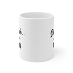 Shhh...Let Me Enjoy My Coffee Mug - ModernMonaStudio