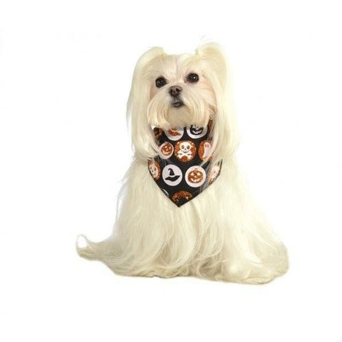 Glitter Halloween Pet Bandana - ModernMonaStudio