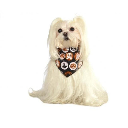 Glitter Halloween Pet Bandana - ModernMonaStudio