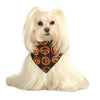 Glitter Pumpkin Pet Bandana - ModernMonaStudio