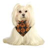 Glitter Pumpkin Pet Bandana - ModernMonaStudio
